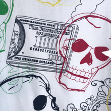 Load image into Gallery viewer, All Over Skulls Print T-Shirt (XXL)
