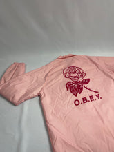 Load image into Gallery viewer, Pink Obey Coach Jacket (Size XL)
