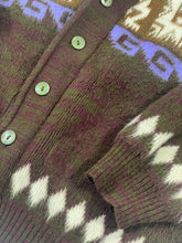 Load image into Gallery viewer, Western Wool Cardigan (Size L)
