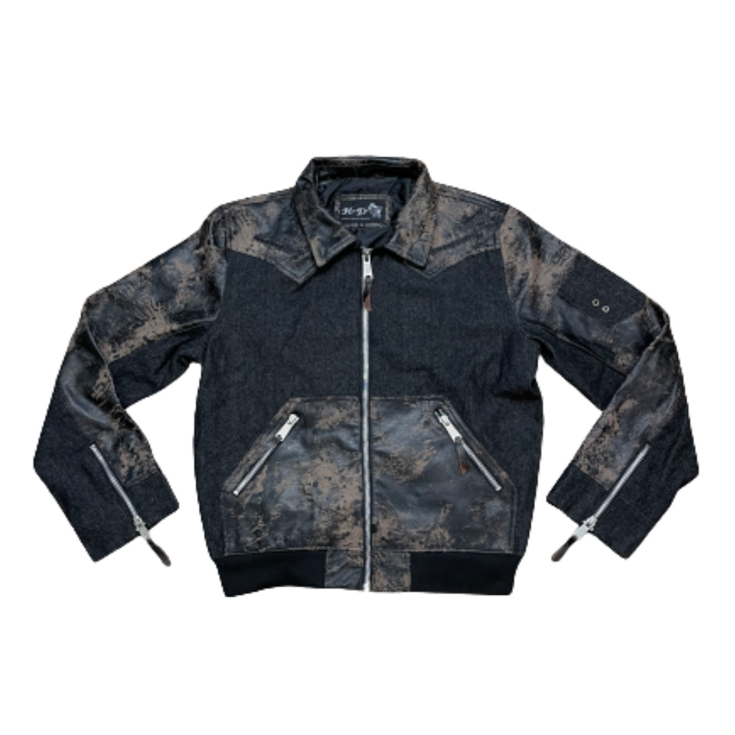 Dessert Cowboy Leather Jacket (XL)