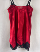 Load image into Gallery viewer, Red Lace Lingerie Camisole Top
